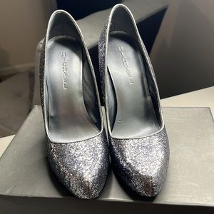 Pewter heels by Michael